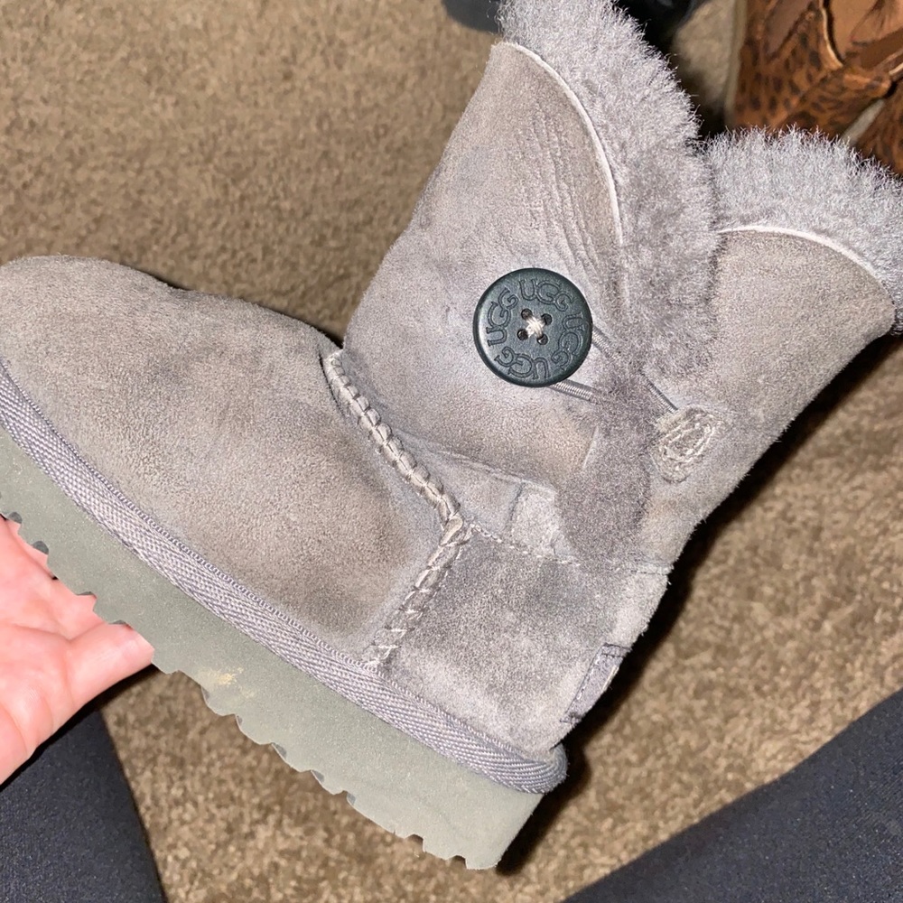 Gray toddler Ugg's